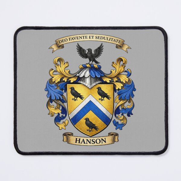 Item preview, The Hanson Family Coat of Arms designed and sold by BagTown Clans.