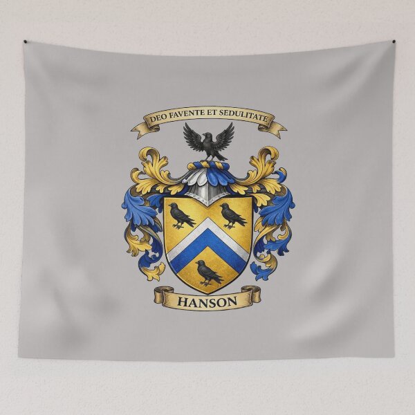 Item preview, The Hanson Family Coat of Arms designed and sold by BagTown Clans.