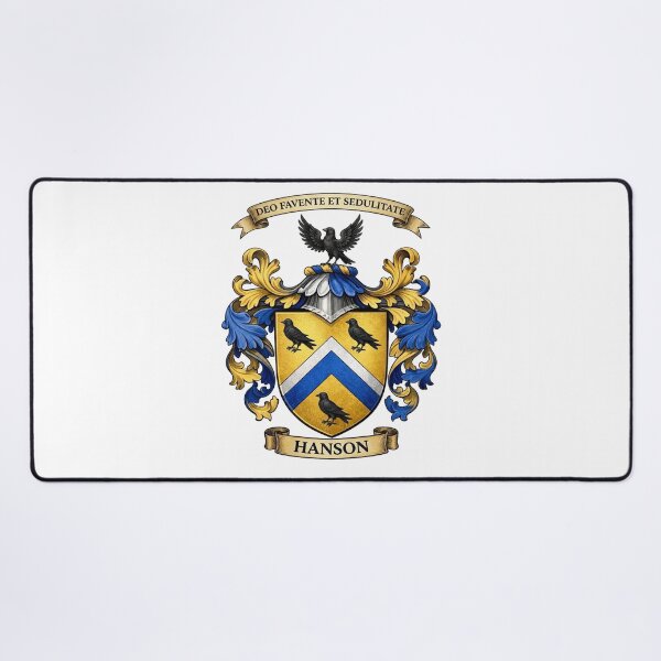 Item preview, The Hanson Family Coat of Arms designed and sold by BagTown Clans.