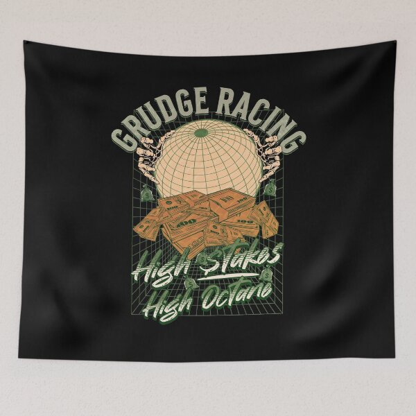 Item preview, Grudge Racing High Stakes Money Race Funny Drag Racing Cash Day designed and sold by CarantinedChaos.