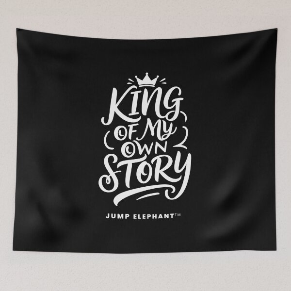 Item preview, King of My Own Story designed and sold by Jump Elephant.