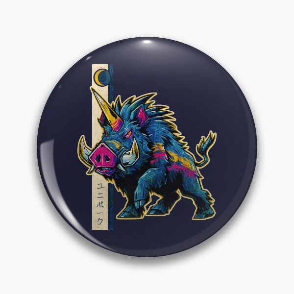 Item preview, The Unicorn Wild Mystical Hog designed and sold by T Style.