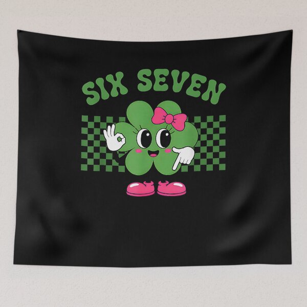 Item preview, Six Seven 67 Meme St Patricks Day Shamrock Boys Girls Kids designed and sold by Goleon12.