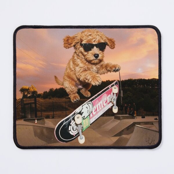 Item preview, Sketeboarding dog designed and sold by lootbox4u.