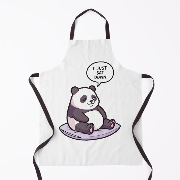 Item preview, I Just Sat Down - Chill Panda designed and sold by artaipix.