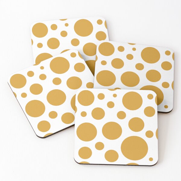 Item preview, Minimalist: Golden Circles on White designed and sold by BreisaBurman.