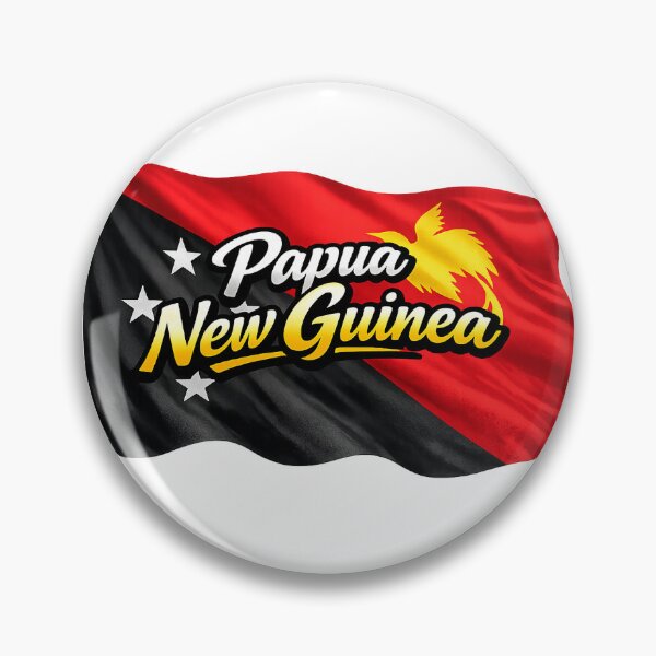 Item preview, Papua New Guinea Waving Flag Design – PNG Pride Patriotic Country Graphic designed and sold by GarnerSupplyCo.