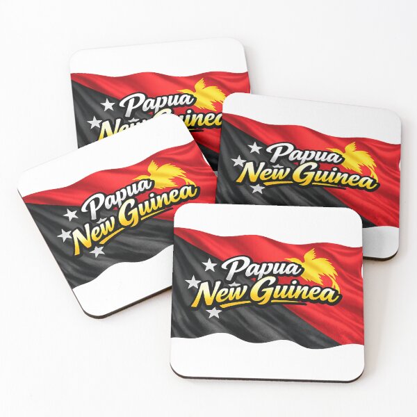 Item preview, Papua New Guinea Waving Flag Design – PNG Pride Patriotic Country Graphic designed and sold by GarnerSupplyCo.