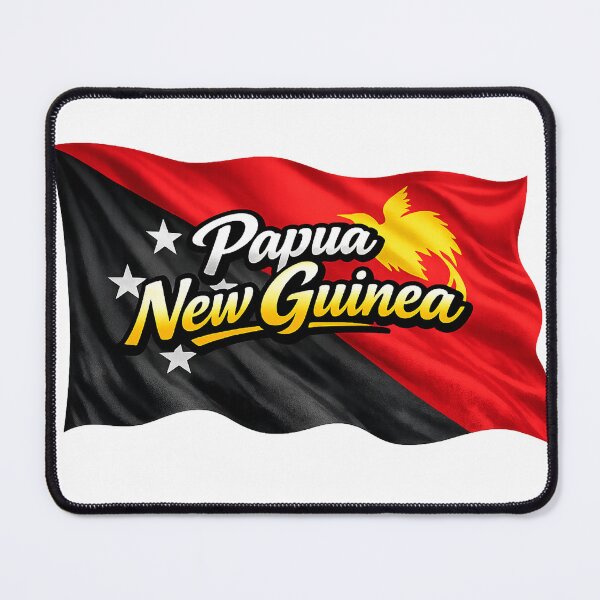 Item preview, Papua New Guinea Waving Flag Design – PNG Pride Patriotic Country Graphic designed and sold by GarnerSupplyCo.