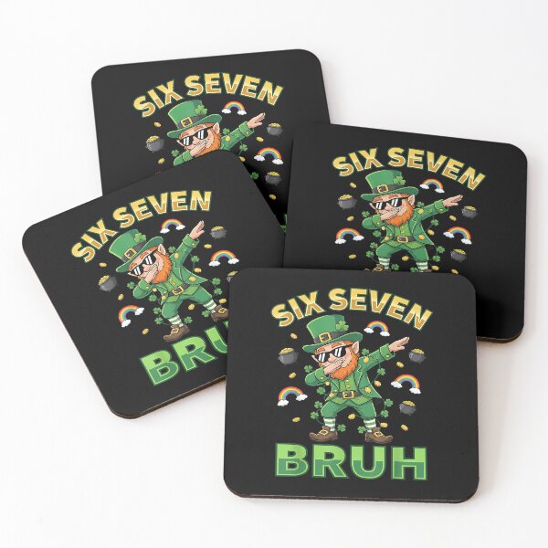 Item preview, Funny 67 St Patricks Day Dabbing Leprechaun Six Seven Bruh designed and sold by Goleon12.