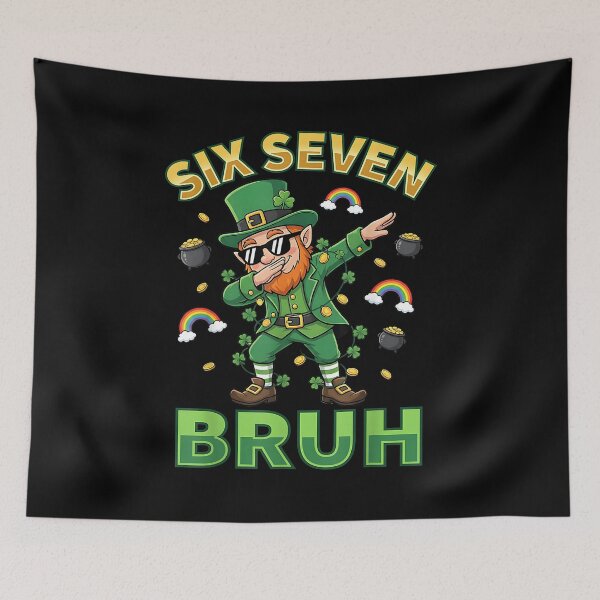 Item preview, Funny 67 St Patricks Day Dabbing Leprechaun Six Seven Bruh designed and sold by Goleon12.