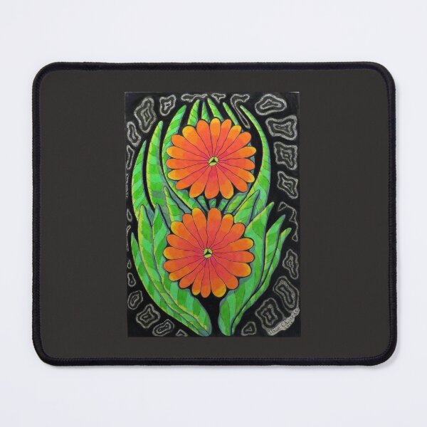 Item preview, 1078 - TWO FLOWERS - DAVE EDWARDS - MIXED MEDIA - 2026 designed and sold by BLYTHART.