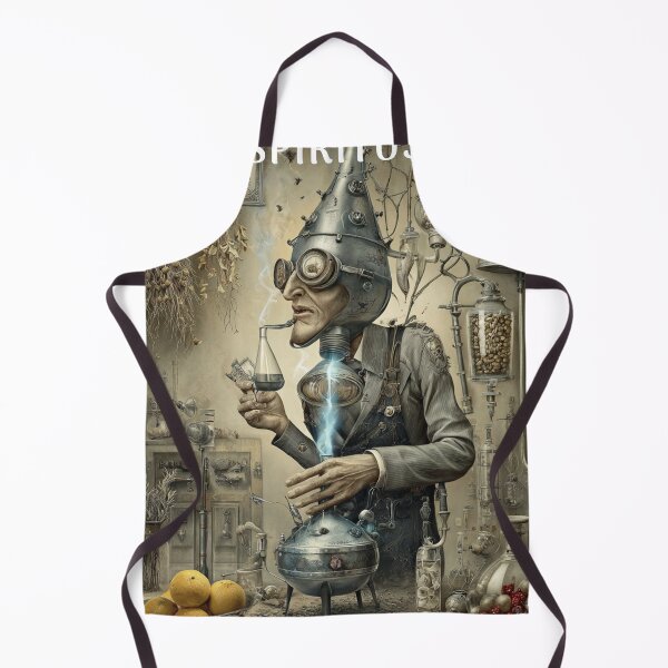 Item preview, Surreal Alchemist with Cone Hat and Gin Still designed and sold by CodeDistilled.