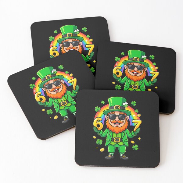 Item preview, 67 Six Seven 6 7 Funny Leprechaun St Patricks Day Boys Kids designed and sold by Goleon12.