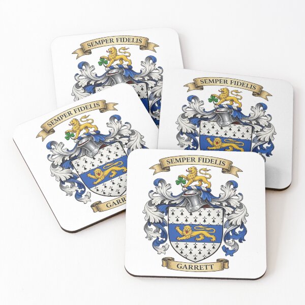 Item preview, The Garrett Family Coat of Arms designed and sold by BagTown Clans.