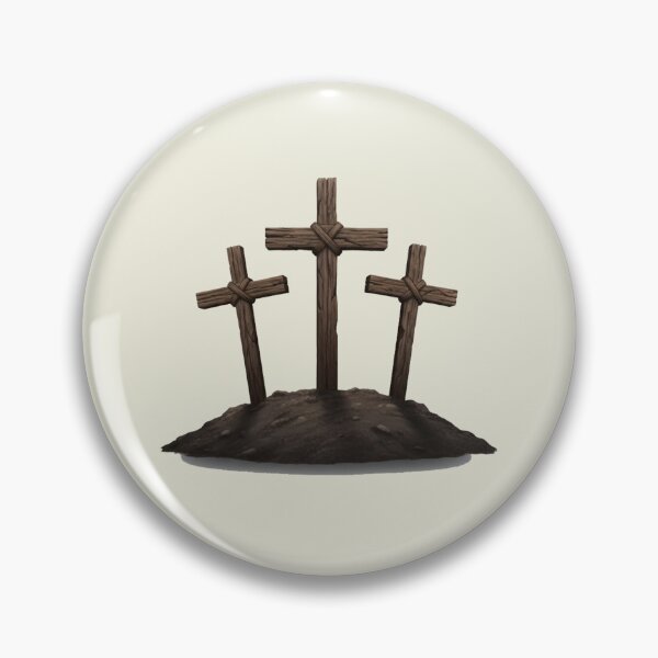 Item preview, Three Wooden Crosses Christian Easter Faith Design designed and sold by Willow & Ink.