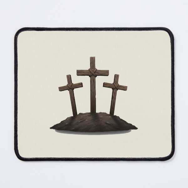 Item preview, Three Wooden Crosses Christian Easter Faith Design designed and sold by Willow & Ink.