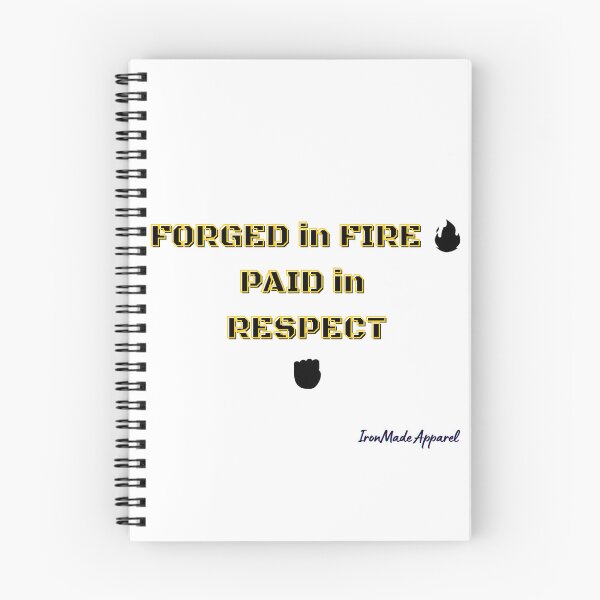 Item preview, Forged in Fire. Paid in Respect. – Welder Pride T-Shirt for Blue Collar Metalworkers & Fabricators designed and sold by IronMade Apparel.