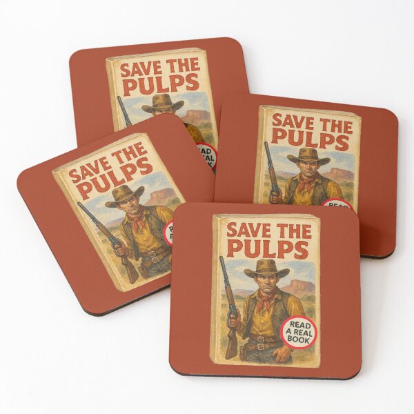 Item preview, Save the Pulps Vintage Western designed and sold by CAutumnTrapp.