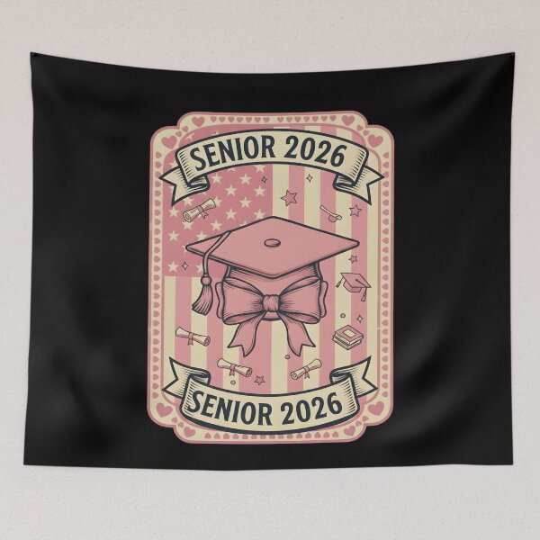 Item preview, Senior 2026 Graduation Girls Women Class of 2026 designed and sold by THREE LITTLE BEANS.