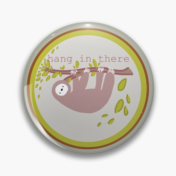 Item preview, Hang In There - Sloth designed and sold by Prints by Jen Star.
