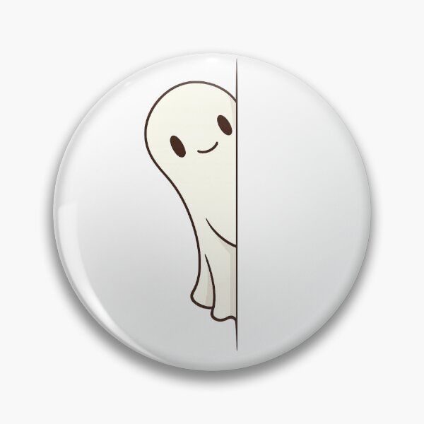 Item preview, Cute Peeking Ghost designed and sold by Lunarifinds .