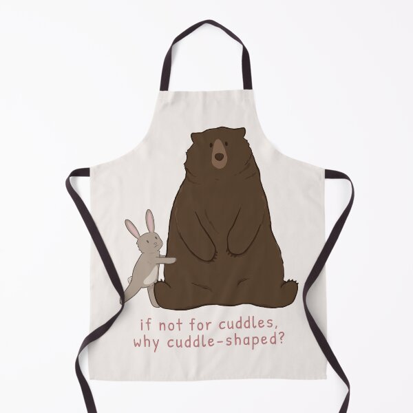 Item preview, If not for cuddles, why cuddle-shaped? Bear and Bunny designed and sold by rornelson.