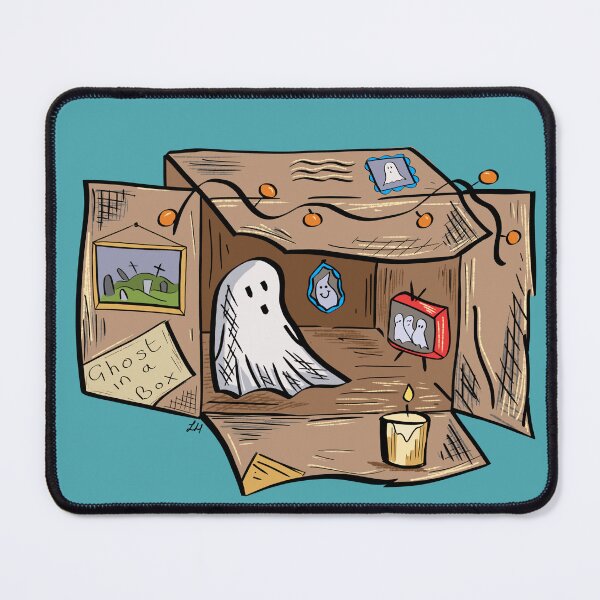 Item preview, Cute Ghost at home designed and sold by ArtbyPriscilla.