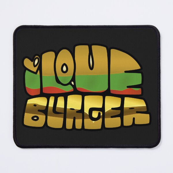 Item preview, I love burger designed and sold by Jenn Brody.
