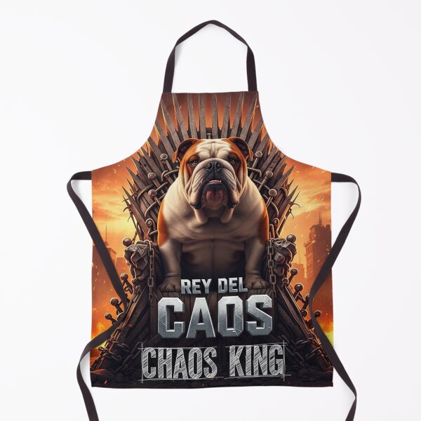 Item preview, Chaos King Bulldog designed and sold by PetJoyPrintsCO.
