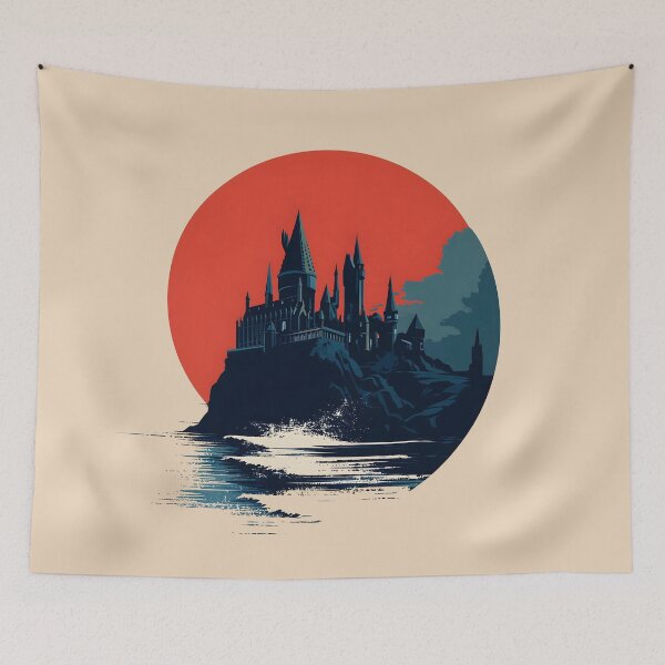 Item preview, Magic castle sunset designed and sold by MrHide.