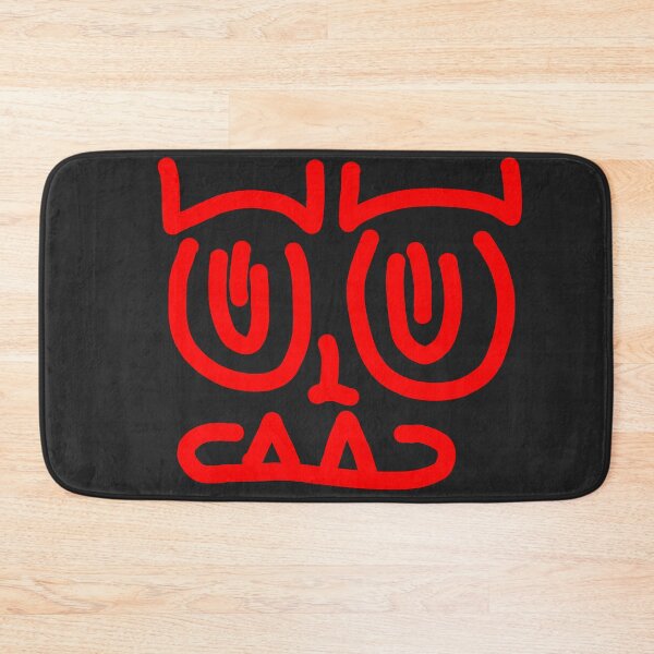 Item preview, Bold Red Abstract Face – Modern Tribal Street Art Graphic designed and sold by felipemaldonadoart.