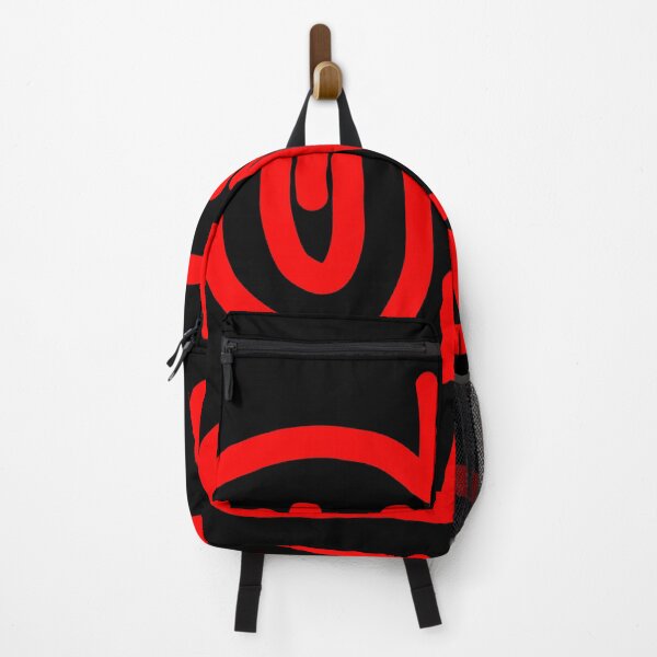 Item preview, Bold Red Abstract Face – Modern Tribal Street Art Graphic designed and sold by felipemaldonadoart.