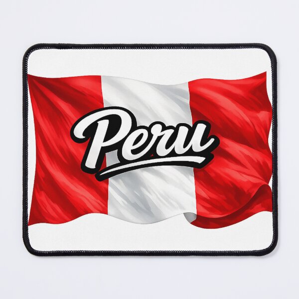 Item preview, Peru Waving Flag Design – Peruvian Pride Patriotic Country Graphic designed and sold by GarnerSupplyCo.