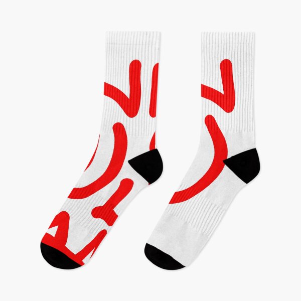 Item preview, Bold Red Abstract Face – Modern Tribal Street Art Graphic designed and sold by felipemaldonadoart.
