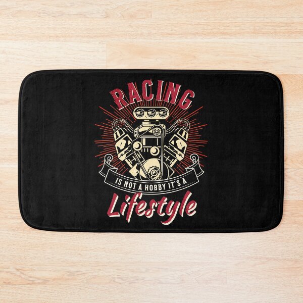Item preview, Racing Is Not A Hobby It’s A Lifestyle Funny Drag Racing Engine Gearhead designed and sold by CarantinedChaos.