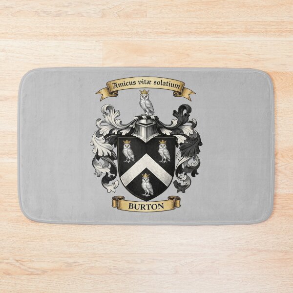 Item preview, The Burton Family Coat of Arms designed and sold by BagTown Clans.