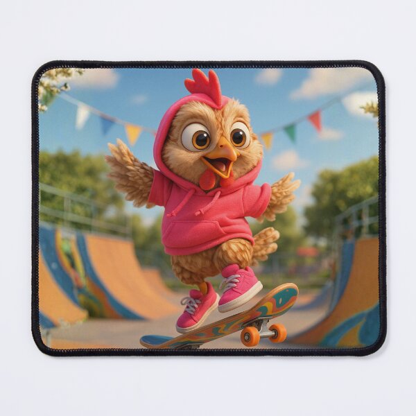Item preview, Skater Prairie Chicken designed and sold by Sillytoe.