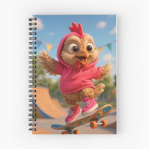 Item preview, Skater Prairie Chicken designed and sold by Sillytoe.