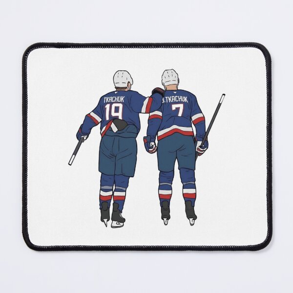 Item preview, Tkachuk brothers designed and sold by Hoops and Movie Sticks.