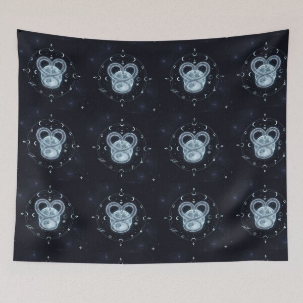 Item preview, Mystical Heart Snake Under Full Moon – Premium Spiritual Design designed and sold by Bittor18.