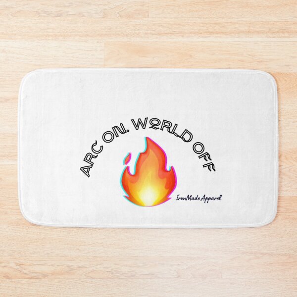 Item preview, Arc On. World Off. – Welder T-Shirt for Blue Collar Metal Fabricators & Welding Professionals designed and sold by IronMade Apparel.
