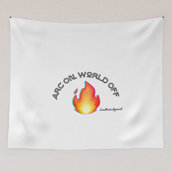 Item preview, Arc On. World Off. – Welder T-Shirt for Blue Collar Metal Fabricators & Welding Professionals designed and sold by IronMade Apparel.