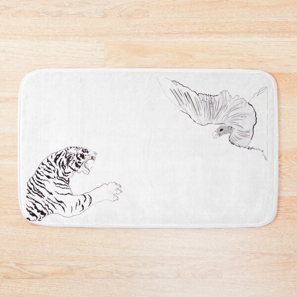 Item preview, The Tiger and Vulture Attack designed and sold by Jenn Brody.