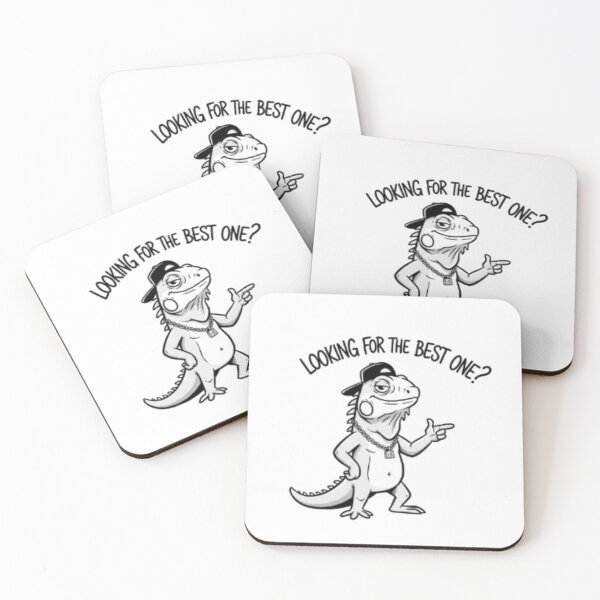 Item preview, Funny Iguana Looking For Best One designed and sold by 2Alpha-.