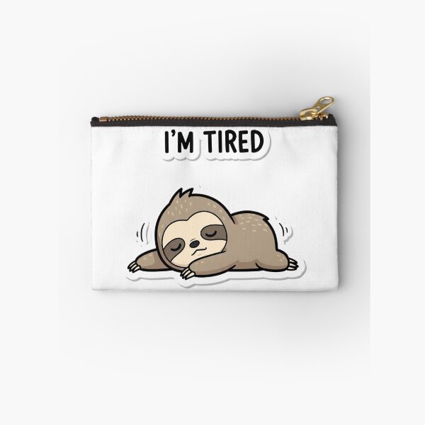Item preview, I'm Tired - Lazy Sloth designed and sold by artaipix.