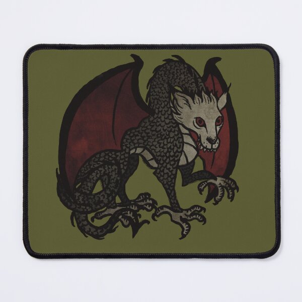 Item preview, The wolf faced dragon designed and sold by Fatdragon folklore .