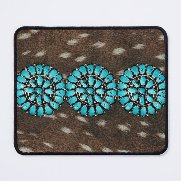 Item preview, Turquoise and Fawn  designed and sold by Gunners Inspirations.