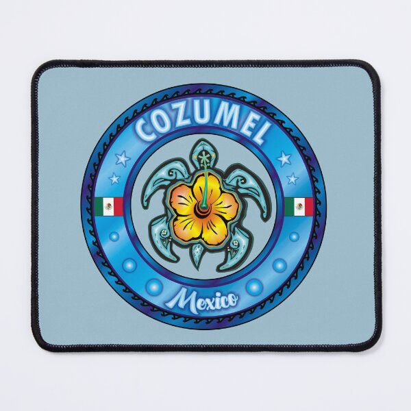 Item preview, Cozumel Mexico sea turtle hibiscus designed and sold by studioss76.