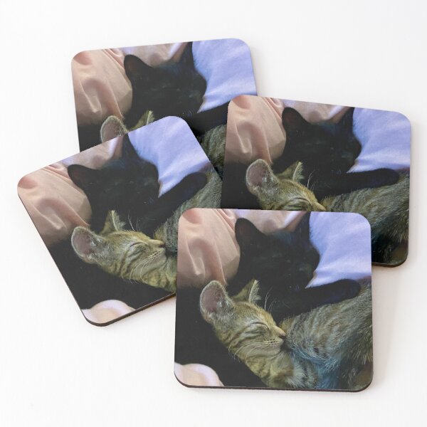 Item preview, Kittens Cuddling designed and sold by CatandCauldron.